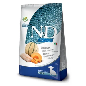 N&D Ocean Dog Food Cod Pumpkin Cantalau Puppy Mini 2.5kg