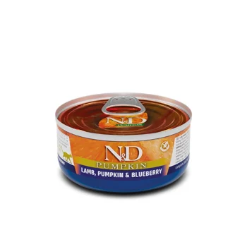 N&D Pumpkin Cat Lamb Pumpkin Blueberry Adult Wet Food 70gr