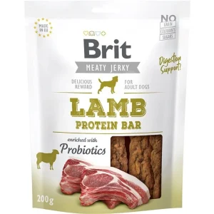 Brit Meat Jerky Snack–Lamb Protein Bar 200gr