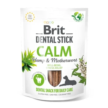 Brit Dental Stick Calm with Hemp & Motherwort​ 7pcs 251gr