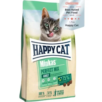 Happy Cat Minkas Perfect Mix Poultry, Fish & Lamb 10kg