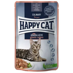 Happy Cat MIS Culinary Atlantic Salmon Pouch Wet Food 85gr