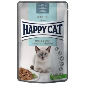 Happy Cat MIS Sensitive Stomach & Intestine Pouch Wet Food 85gr