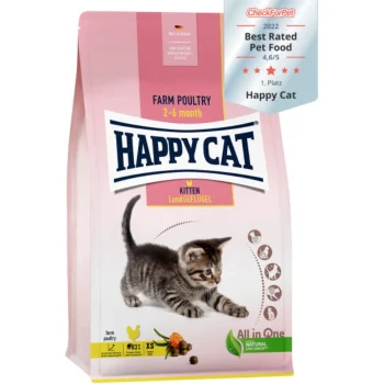 Happy Cat Young Kitten Farm Poultry 1.3kg