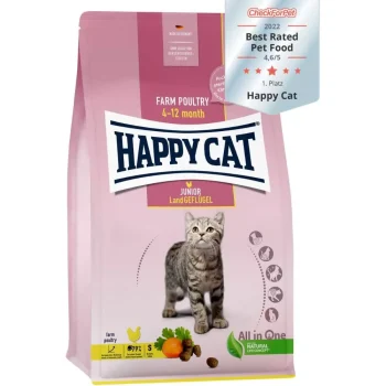 Happy Cat Young Junior Farm Poultry 4kg