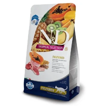 N&D Tropical Cat Lamb Neutered 1.5kg