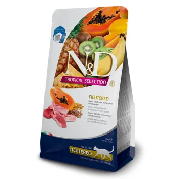 N&D Tropical Cat Lamb Neutered 5kg