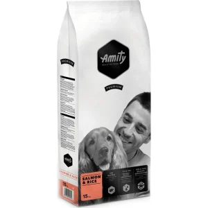 Amity Premium Adult Dog Food Salmon & Rice 15kg