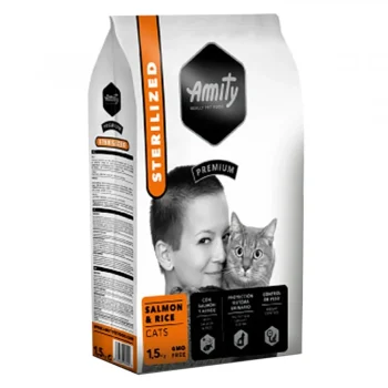 Amity Premium Sterilized Cat Food Salmon & Rice 10 kg