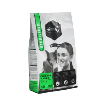 Amity Premium Sterilized Cat Food Chicken & Rice 1.5kg