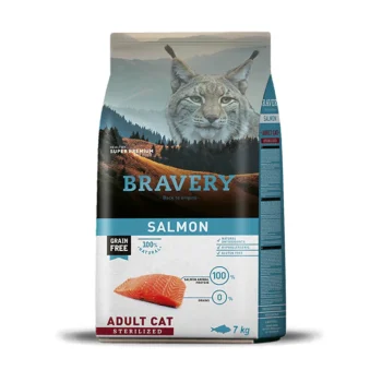 Bravery Grain Free Adult Cat Food Salmon 7kg