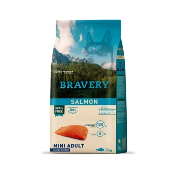Bravery Grain Free Adult Mini Dog Food Salmon 7kg