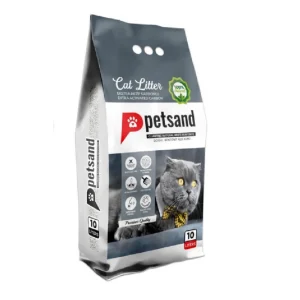 PetSand Extra Activated Carbon Cat Litter 10lt