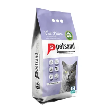 PetSand Lavander Scented Cat Litter 10lt