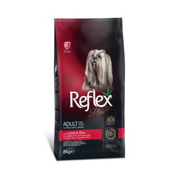 Reflex Plus Mini Small Breed Adult Dog Food With Lamb 8kg