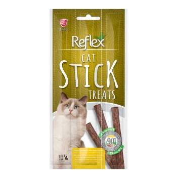 Reflex Grain Free Turkey and Lamb Adult Cat Meaty Stick Treat 3x5gr