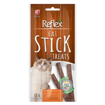 Reflex Grain Free Chicken and Duck Adult Cat Meaty Treat Stick 3x5gr