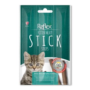 Reflex Kitten Meaty Sticks with Turkey Treat 3x3gr