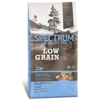 Spectrum Low Grain Adult Cat Food Salmon, Anchovy & Blueberry 12kg
