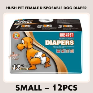 Hushpet Disposable Diapers For Dogs S 12pieces
