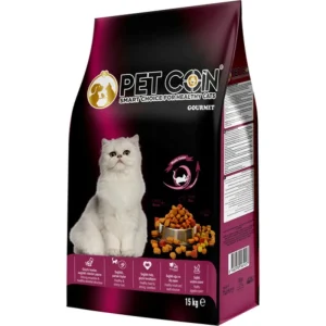 Petcoin Gourmet Cat Food 15kg