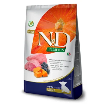 N&D Grain Free Dog Pumpkin Lamb Blueberry Puppy Mini 7kg