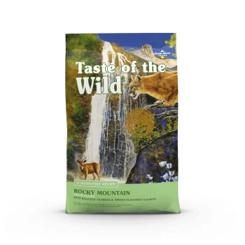 Taste of The Wild Rocky Roasted Venison & Smoke-Flavored Salmon Grain Free Cat Food 2kg