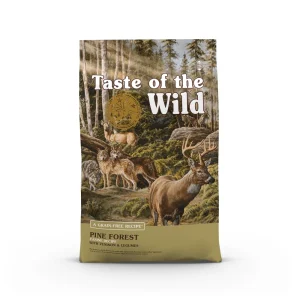 Taste of The Wild Pine Forest Venison & Legumes Grain Free Adult Dog Food 12.2kg