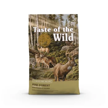 Taste of The Wild Pine Forest Venison & Legumes Grain Free Adult Dog Food 12.2kg