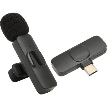 Daytona K9T2 TYPE-C WIRELESS Lavalier Microphone 2 PACKS