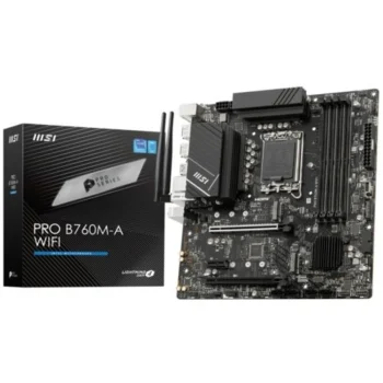 Msi PRO B760M-A WIFI DDR4 S+V+GL 1700p Motherboard