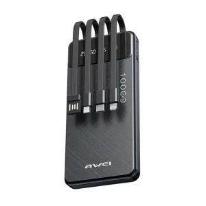 P131k 10000mah Black Multiple Output Powerbank