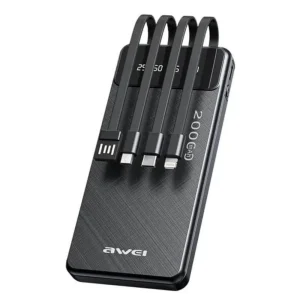 P132k 20000mah Black Multiple Output Powerbank