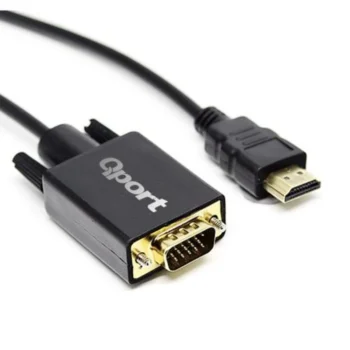 Qport Q-HVG18 HDMI TO VGA 1.8mt