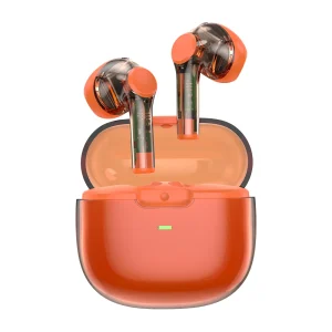 Wiwu T12 Pure Bass Music Transparent Orange Headphones