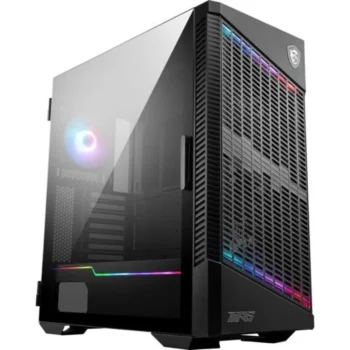 Msi Mpg Velox 100p Airflow Tempered Glass Argb Fan Black Case