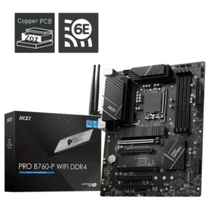 Msi PRO B760-P WIFI DDR4 S+V+GL 1700p Motherboard