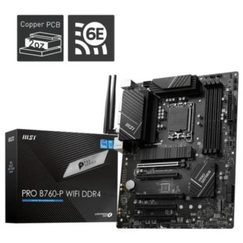 Msi PRO B760-P WIFI DDR4 S+V+GL 1700p Motherboard