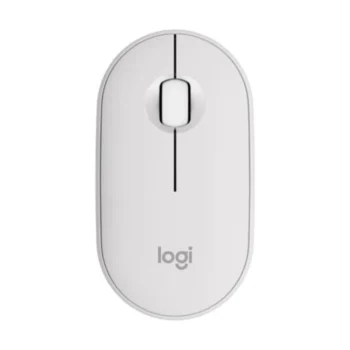 Logitech M350s Pebble Mouse 2 White 910-007013 Bluetooth Mouse