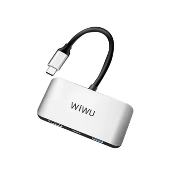 Wiwu Alpha C2h Type-C To 3 in 1