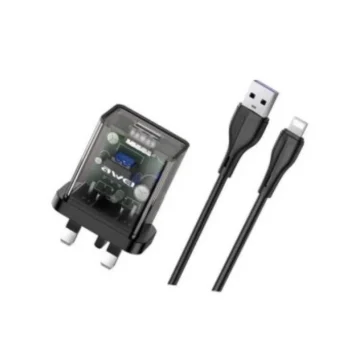 Awei C12l Transparent Lighting Charger