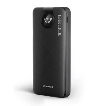 P133k 1000mah Black Multiple Output Powerbank