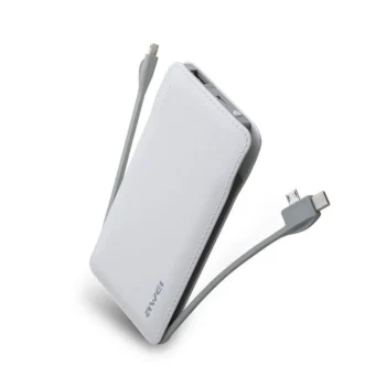 P51k 10000mah White Multiple Output Powerbank