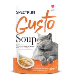 Spectrum Gusto Chicken with Salmon and Zucchini Cat Soup 50gr