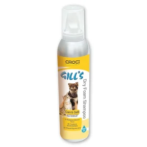 Croci Gill's Dry Foam Pet Shampoo 250ml