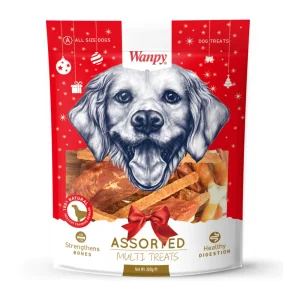 Wanpy Dog Assorted Multi Treats 300gr