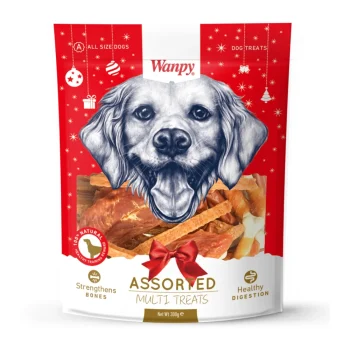 Wanpy Dog Assorted Multi Treats 300gr