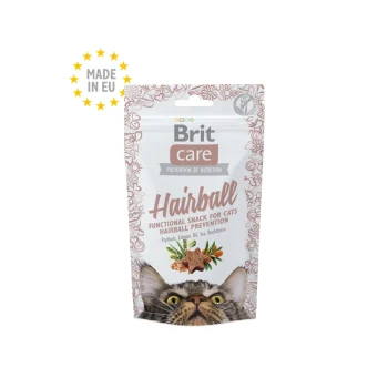 Brit Care Cat Snack Hairball 50gr
