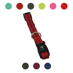 Croci Dog Collar Soft Reflective Nylon Large (2.5x40-65cm)