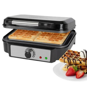 Proficook Waffle Maker Black Stainless Steel PC-WA 1240